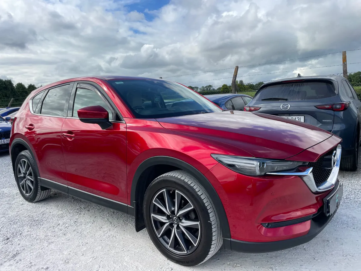 Mazda CX-5 SUV, Diesel, 2017, Red