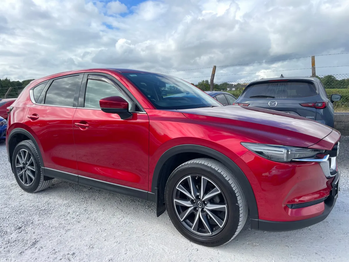 Mazda CX-5 SUV, Diesel, 2017, Red