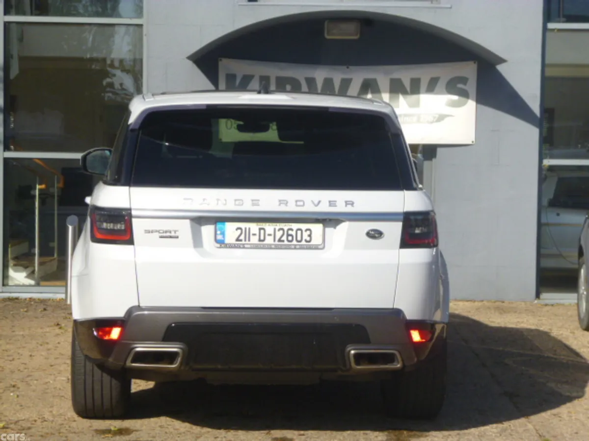 Land Rover Range Rover Sport SUV, Petrol Plug-in Hybrid, 2021, White