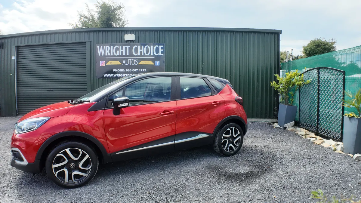 Renault Captur Hatchback, Diesel, 2018, Red