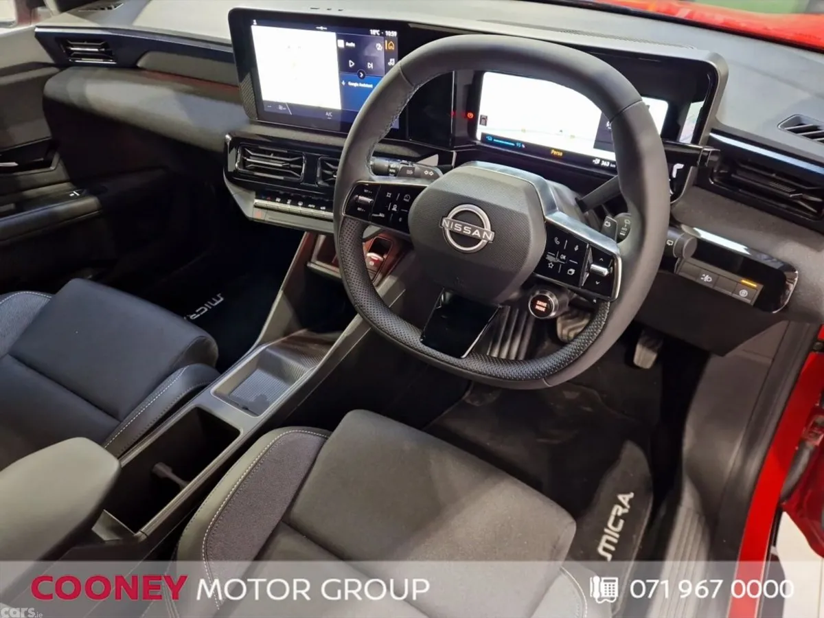 Nissan Micra Hatchback, Electric, 2027, Red