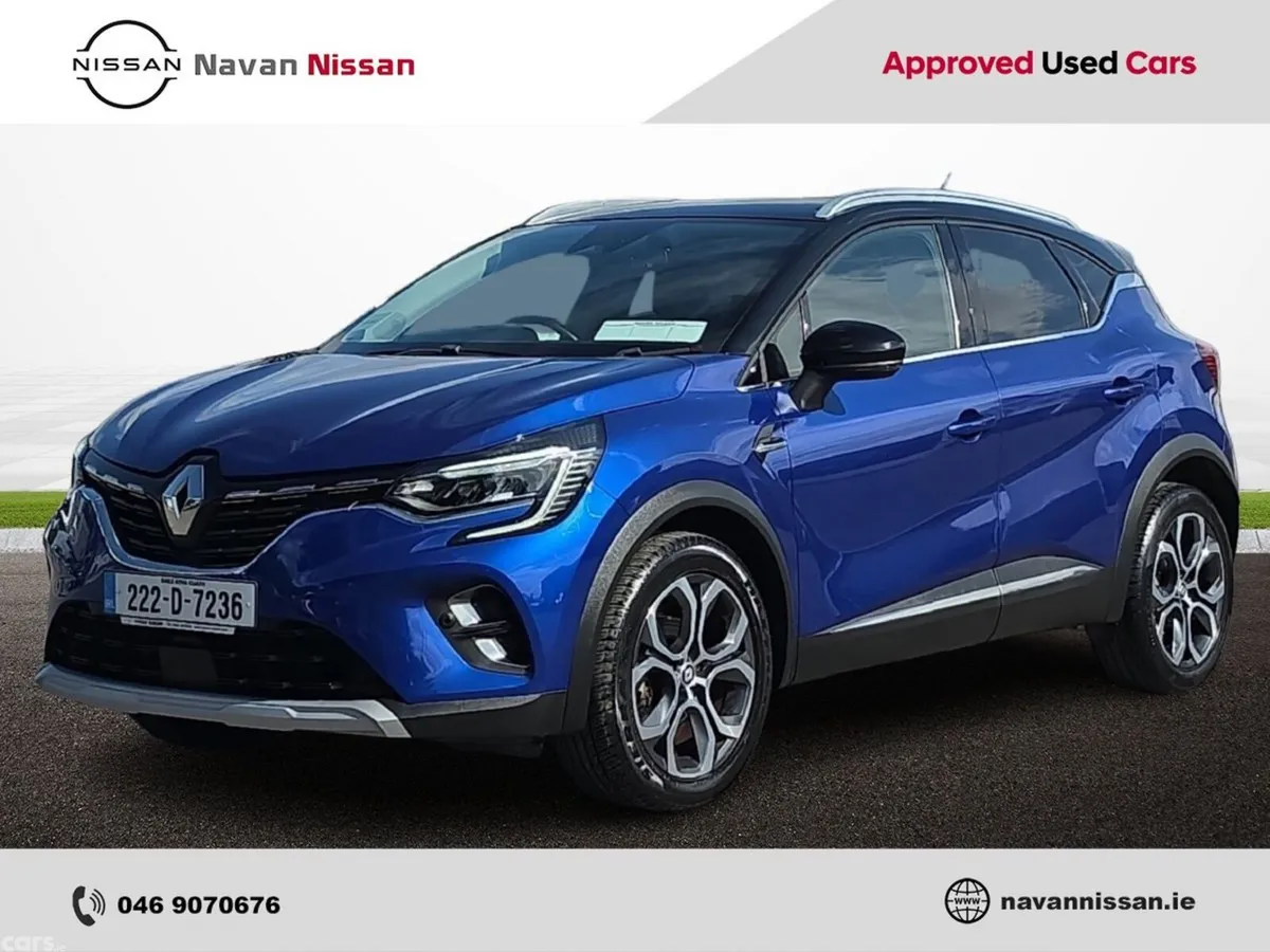 Renault Captur Hatchback, Petrol, 2022, Blue