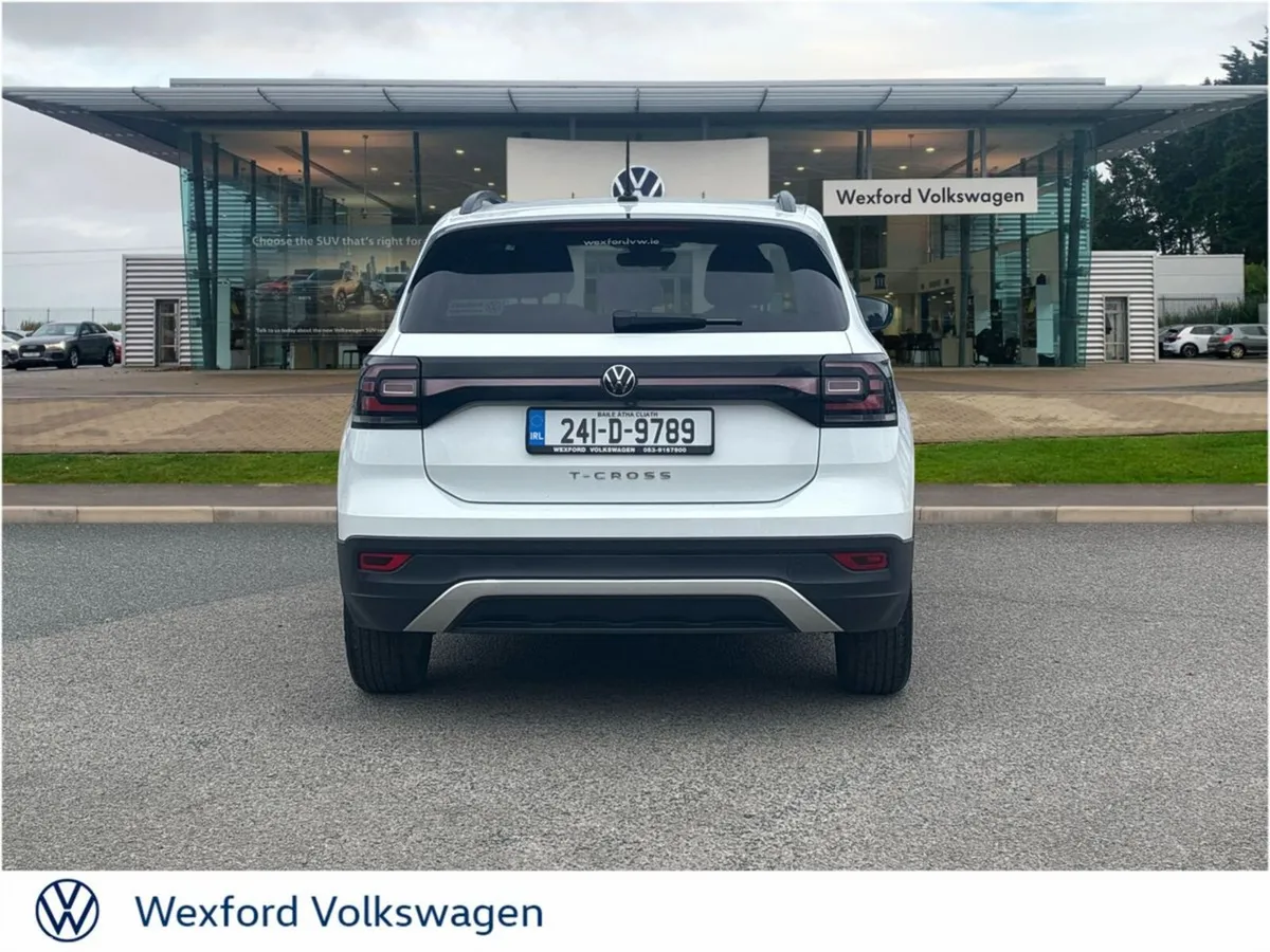 Volkswagen T-Cross SUV, Petrol, 2024, White