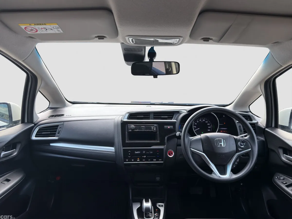 Honda Fit Hatchback, Petrol Hybrid, 2019, White