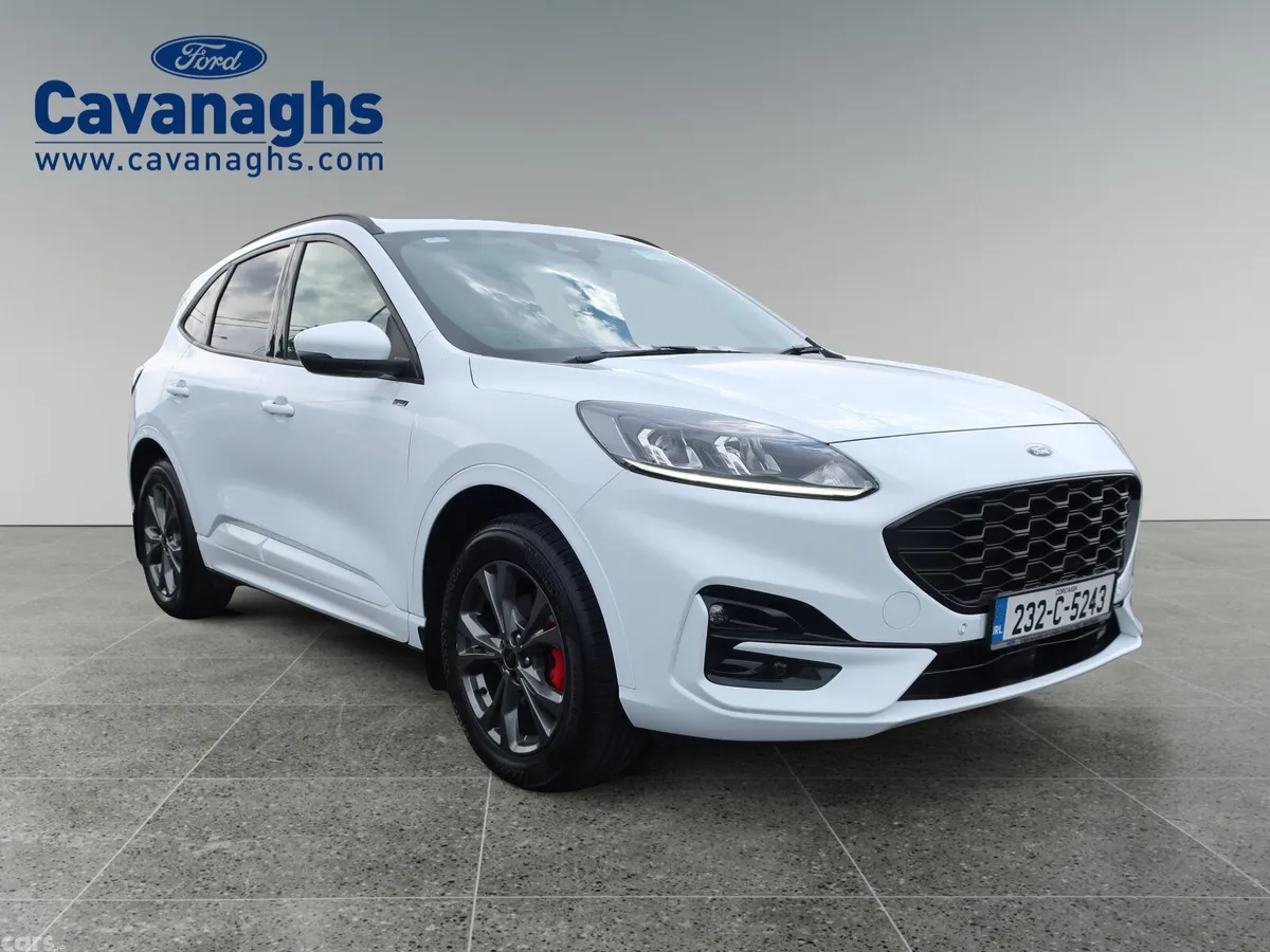 Ford Kuga SUV, Petrol Plug-in Hybrid, 2023, White
