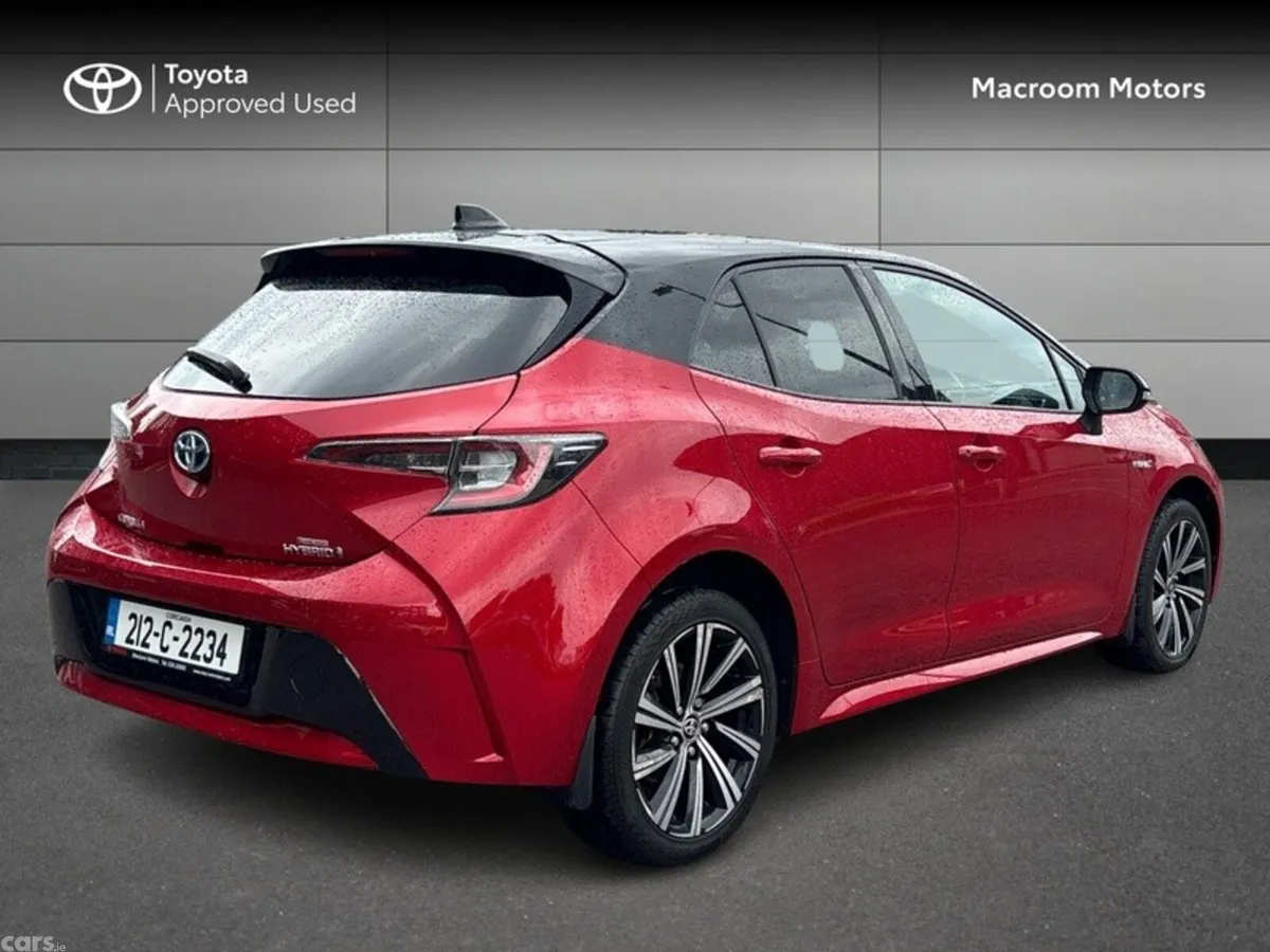 Toyota Corolla Hatchback, Petrol Hybrid, 2021, Red