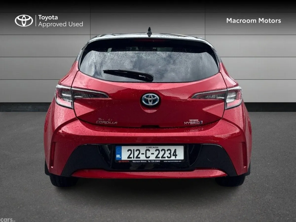 Toyota Corolla Hatchback, Petrol Hybrid, 2021, Red