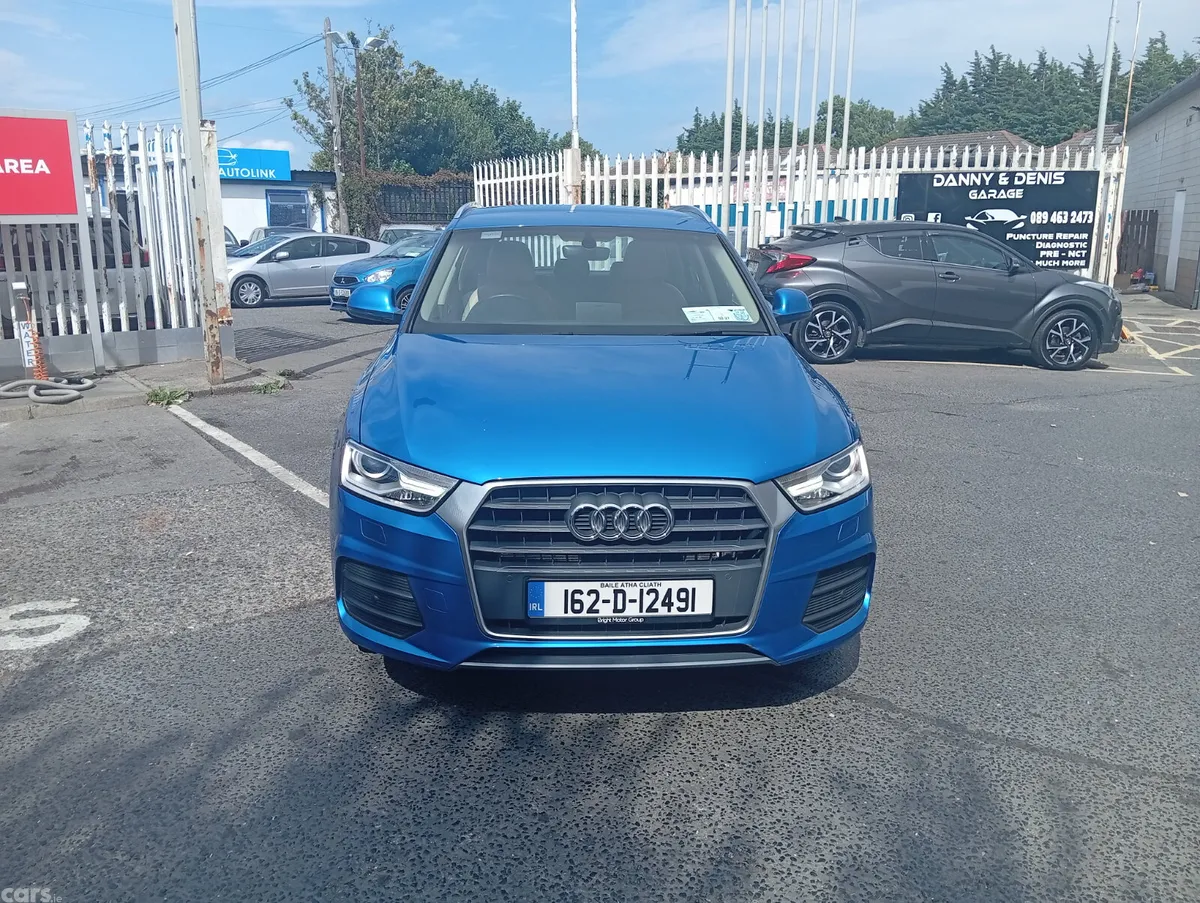 Audi Q3 SUV, Petrol, 2016, Blue