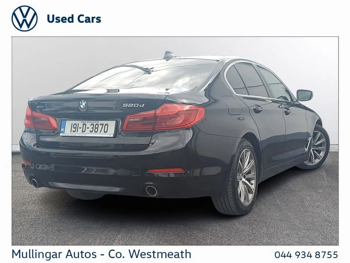 BMW 5-Series Saloon, Diesel, 2019, Black