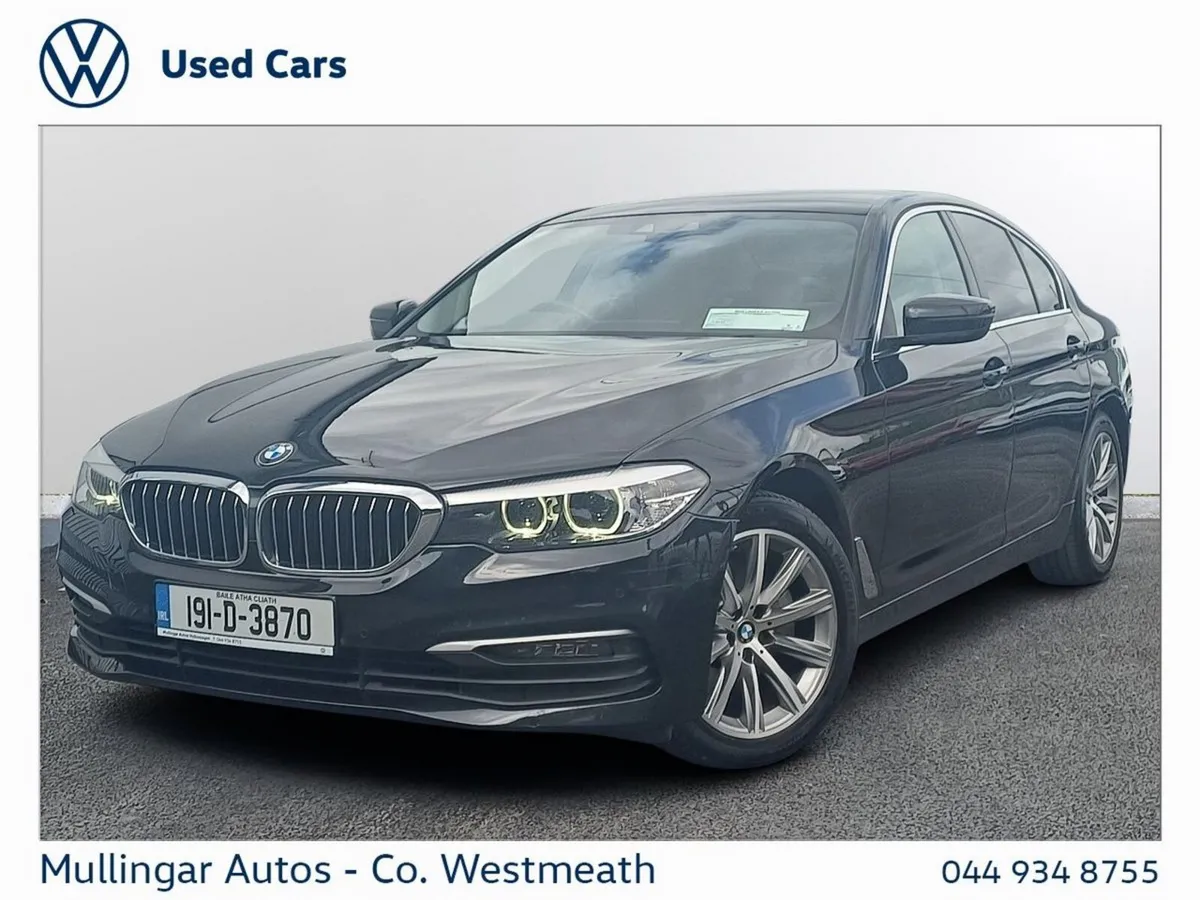 BMW 5-Series Saloon, Diesel, 2019, Black