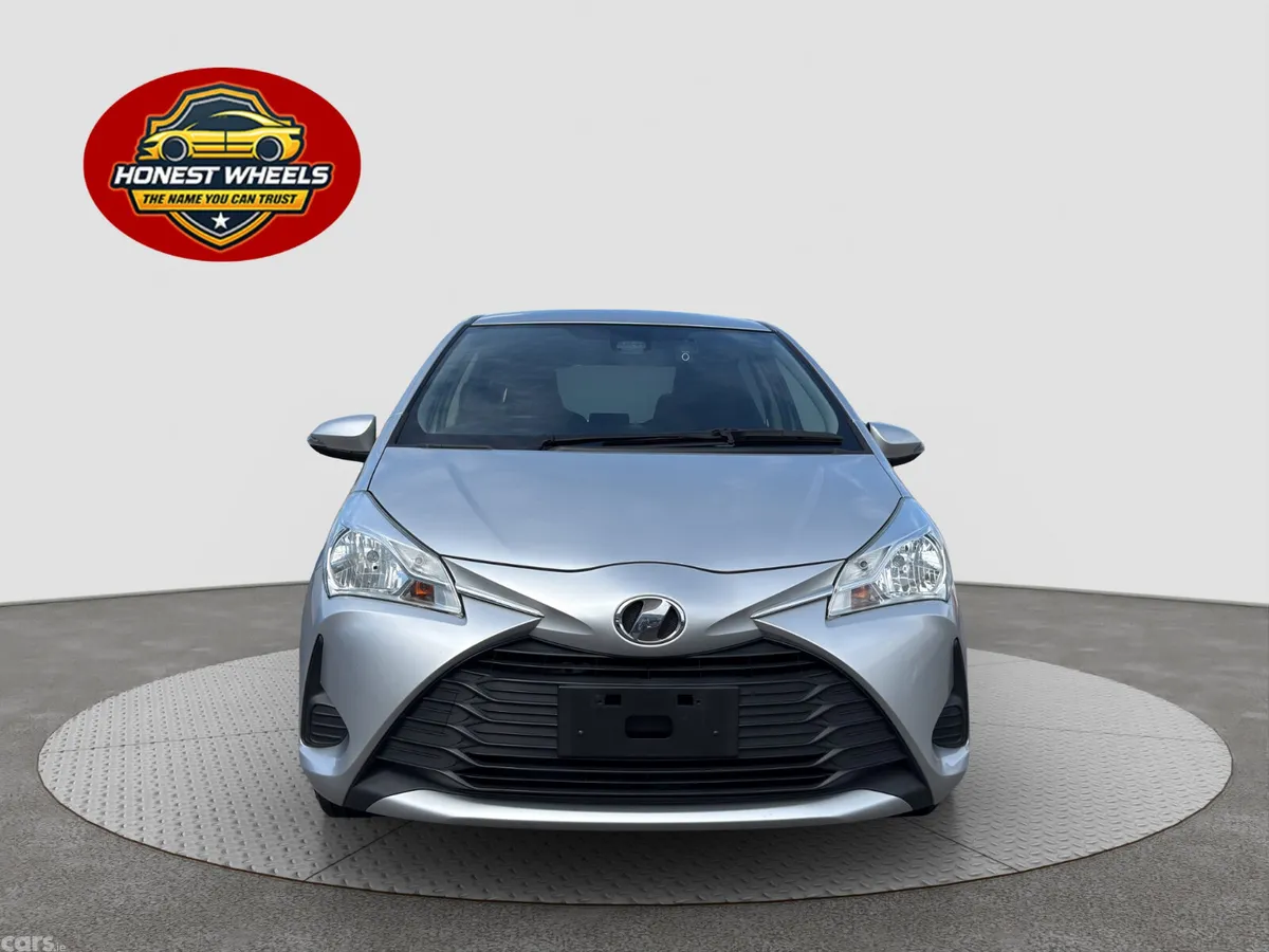 Toyota Vitz Hatchback, Petrol, 2017, Silver