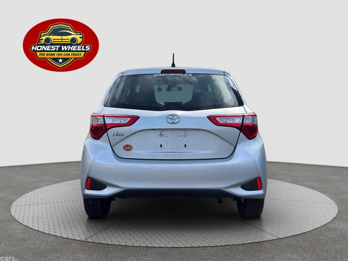 Toyota Vitz Hatchback, Petrol, 2017, Silver