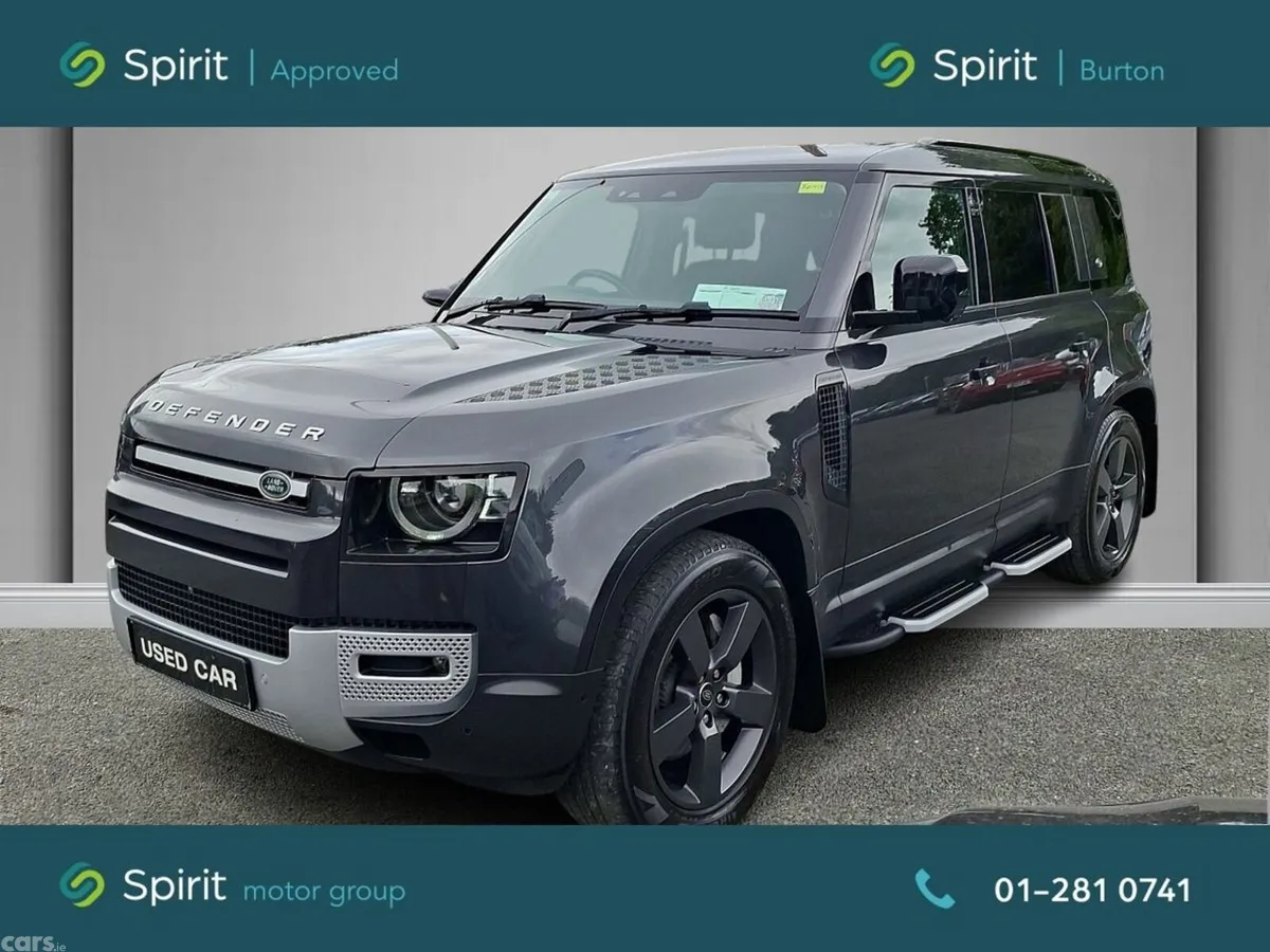 Land Rover Defender SUV, Petrol Plug-in Hybrid, 2023, Grey