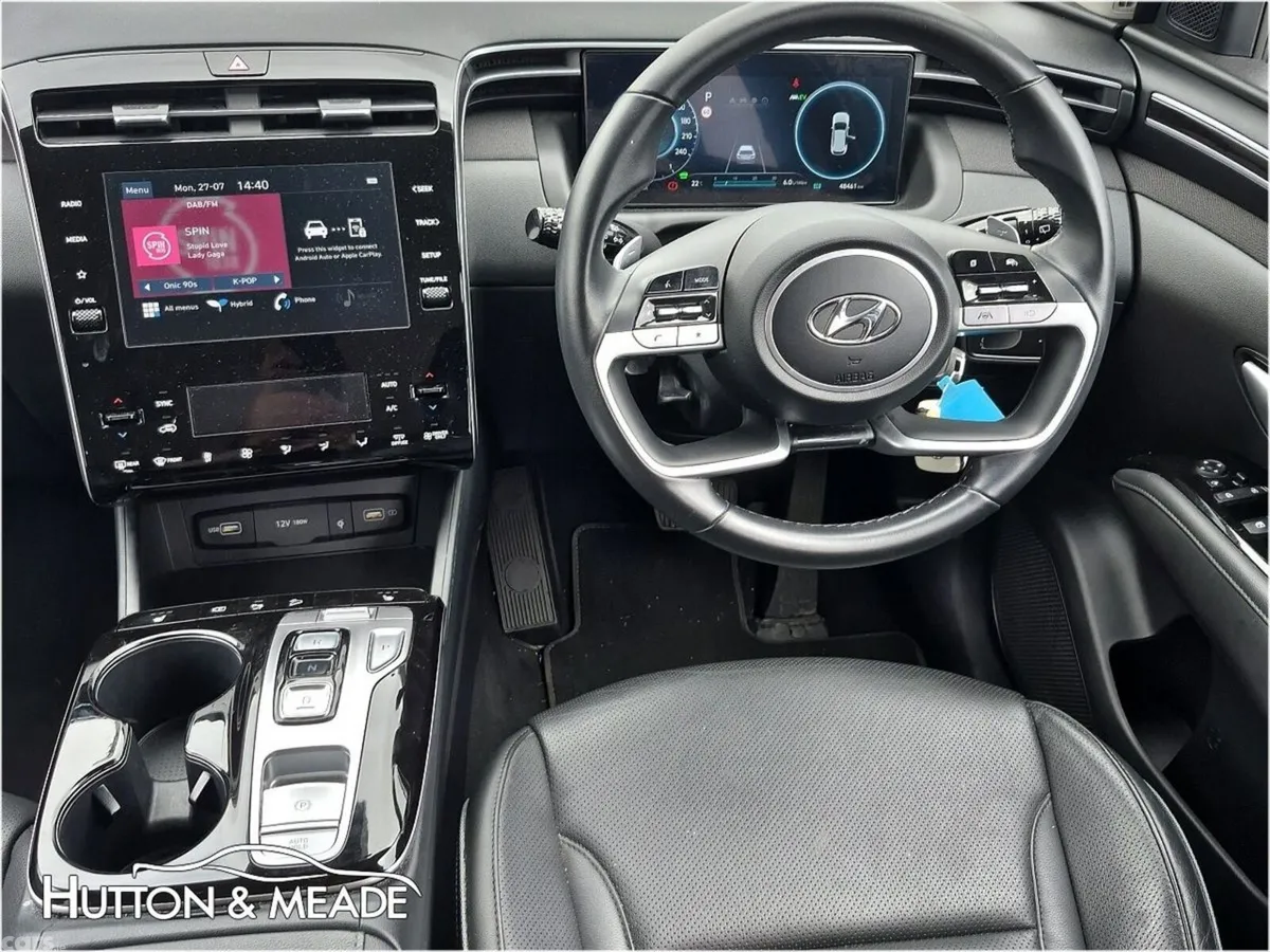 Hyundai Tucson SUV, Petrol Hybrid, 2024, White