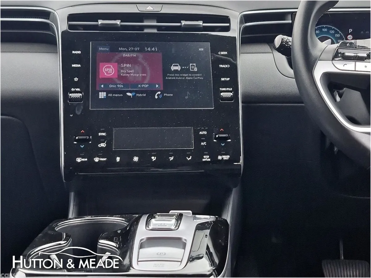 Hyundai Tucson SUV, Petrol Hybrid, 2024, White