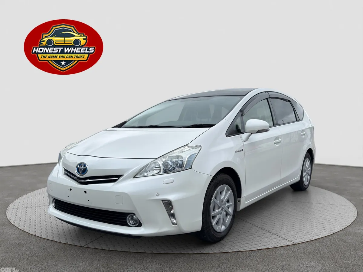 Toyota Prius MPV, Petrol Hybrid, 2013, White