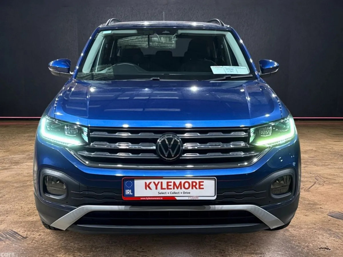 Volkswagen T-Cross SUV, Petrol, 2021, Blue