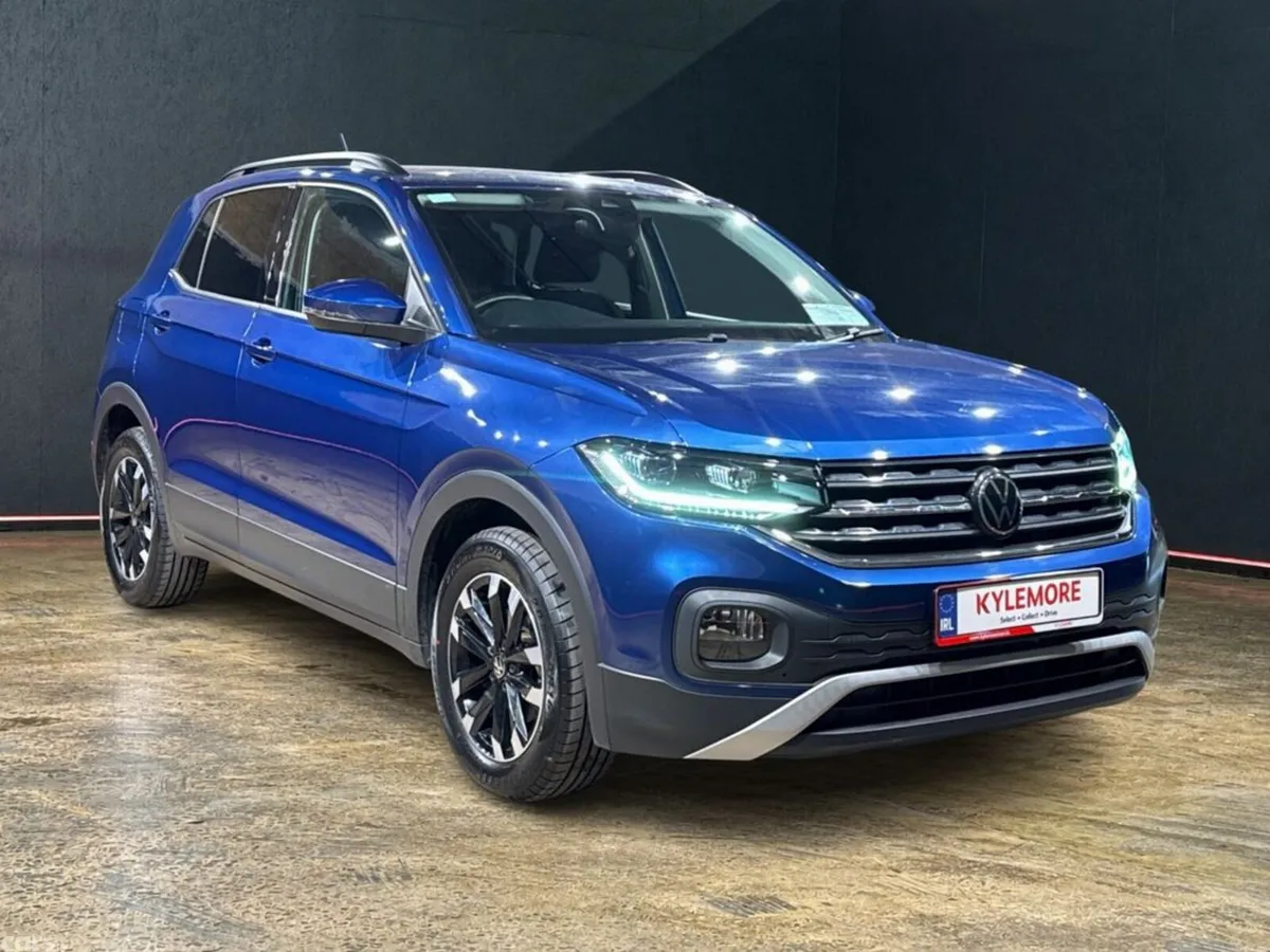 Volkswagen T-Cross SUV, Petrol, 2021, Blue