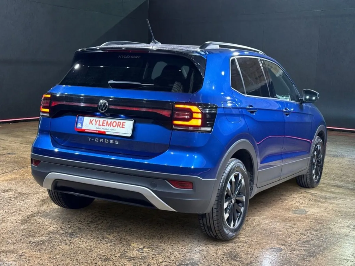 Volkswagen T-Cross SUV, Petrol, 2021, Blue
