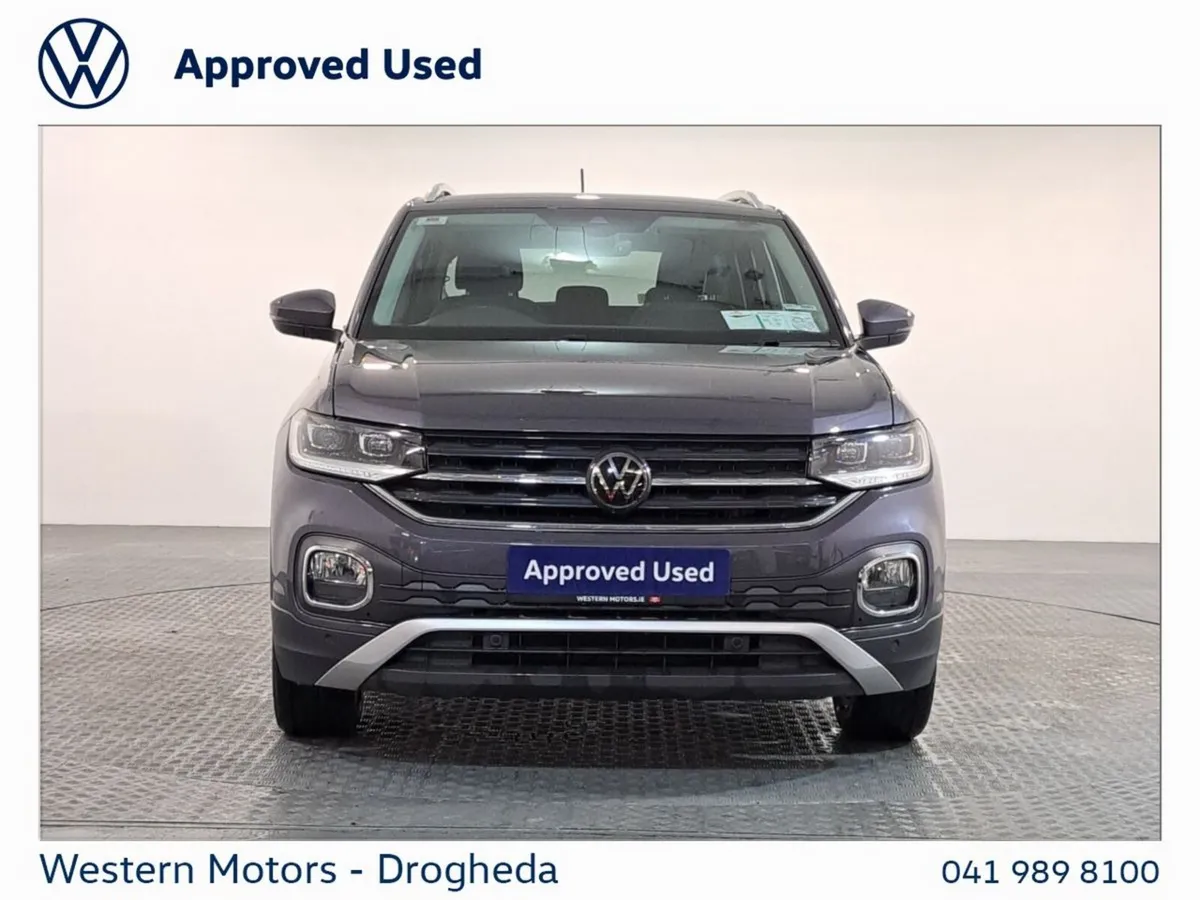 Volkswagen T-Cross SUV, Petrol, 2023, Grey