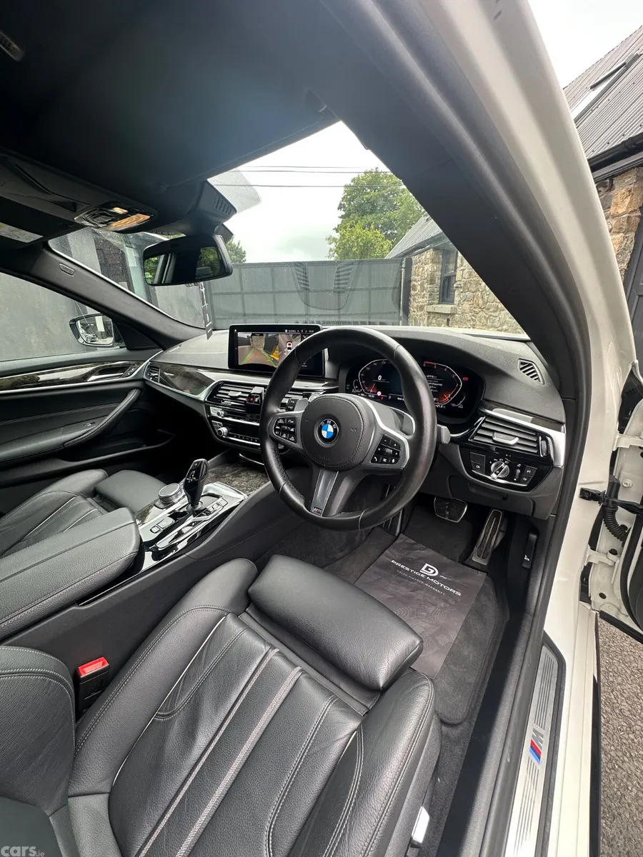 BMW 5-Series Saloon, Diesel, 2021, White