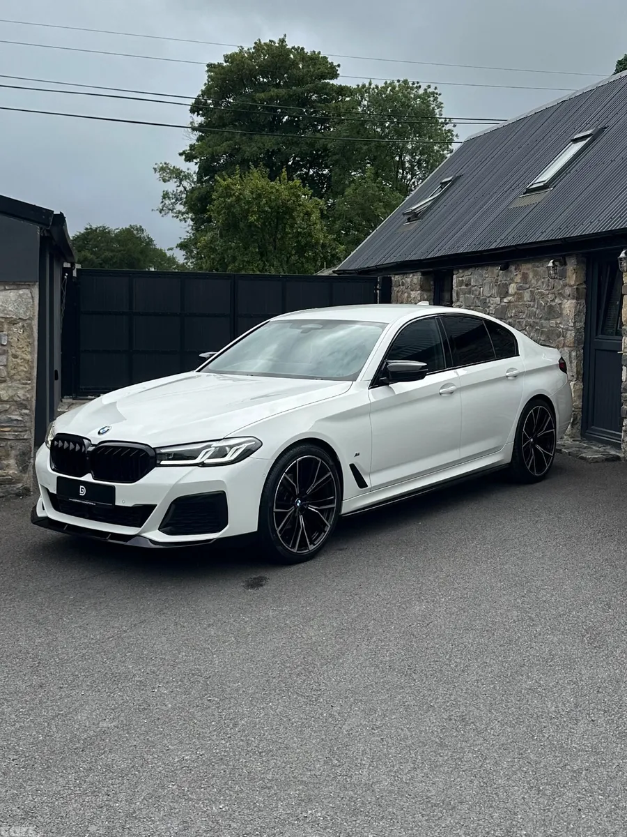 BMW 5-Series Saloon, Diesel, 2021, White