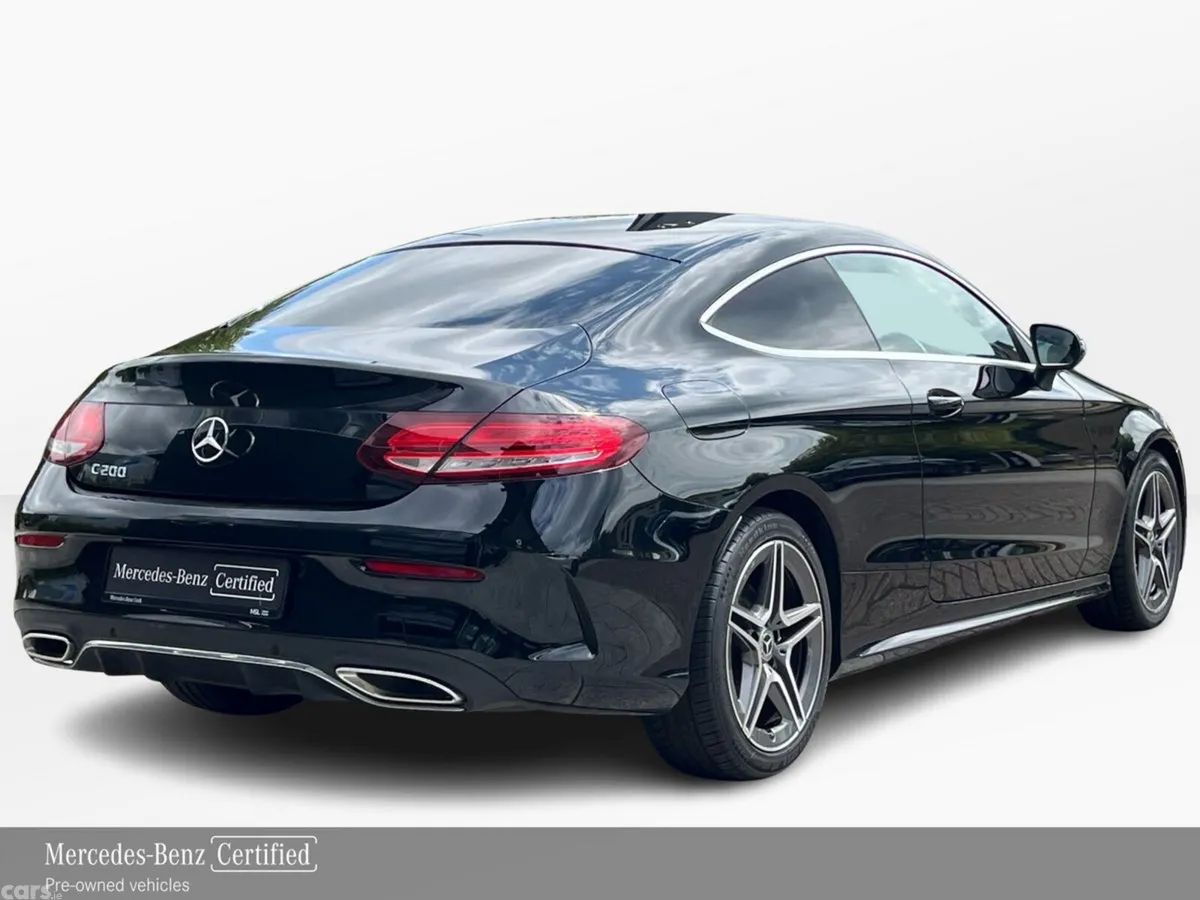 Mercedes-Benz C-Class Coupe, Petrol Hybrid, 2022, Black