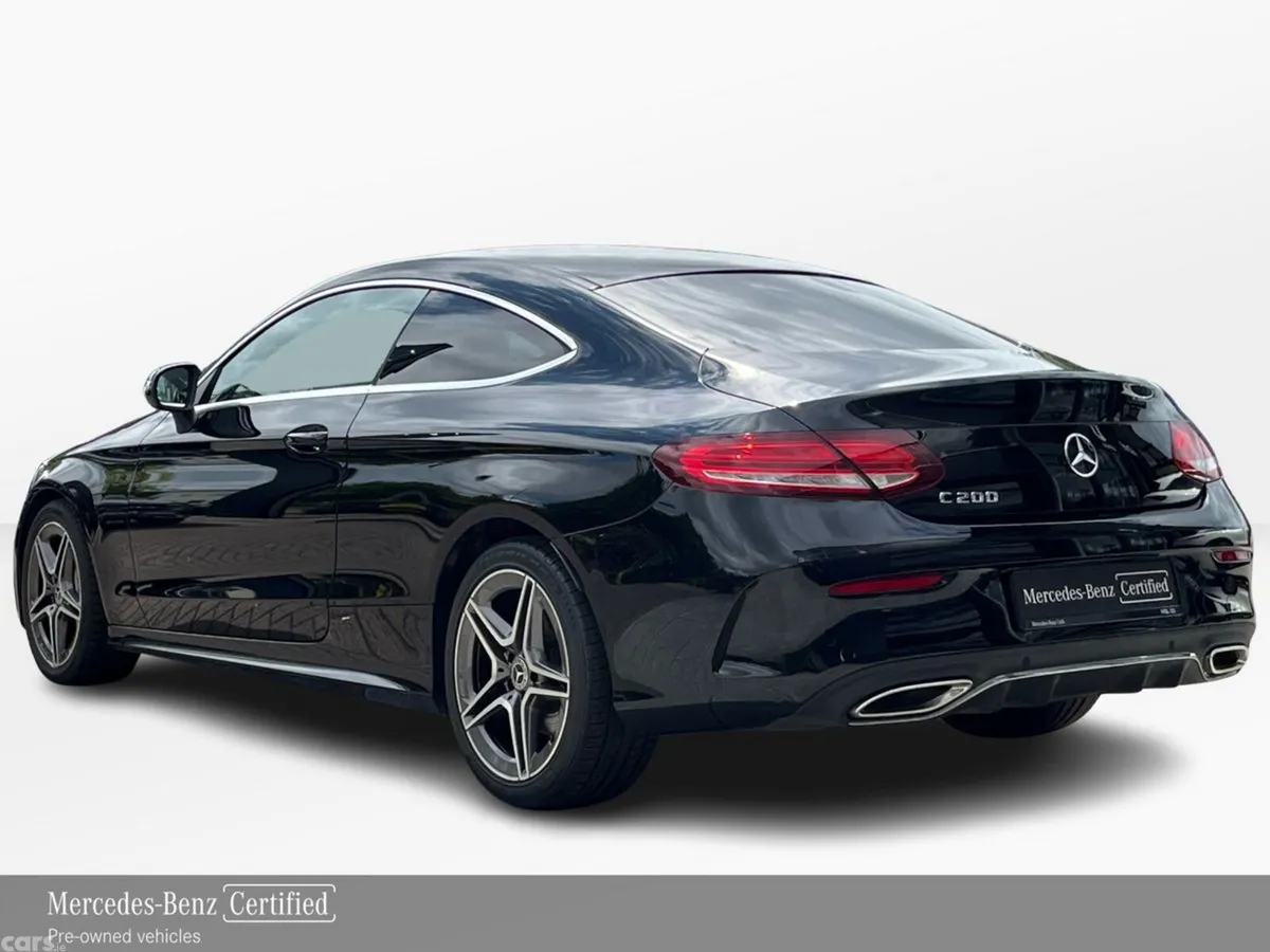 Mercedes-Benz C-Class Coupe, Petrol Hybrid, 2022, Black