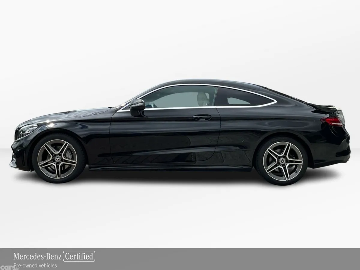 Mercedes-Benz C-Class Coupe, Petrol Hybrid, 2022, Black