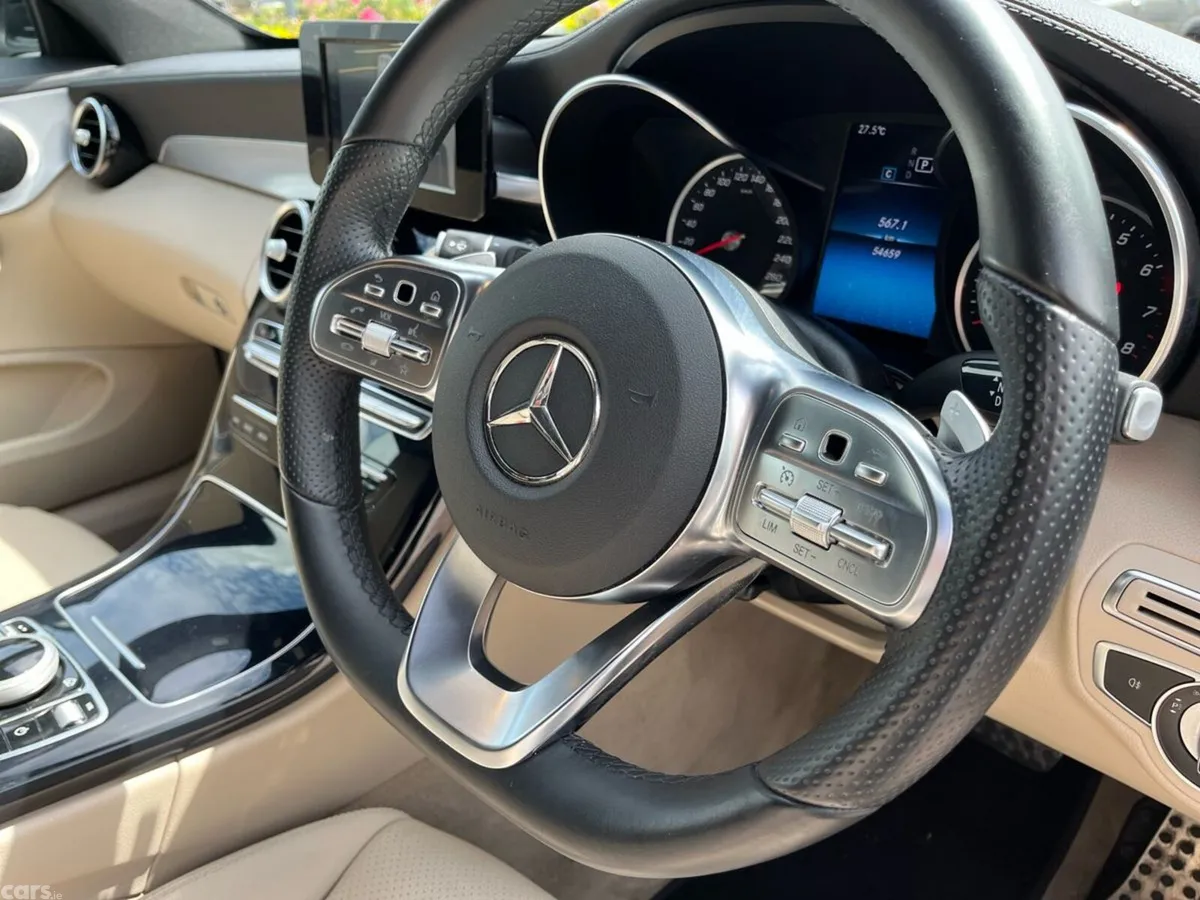Mercedes-Benz C-Class Coupe, Petrol Hybrid, 2022, Black