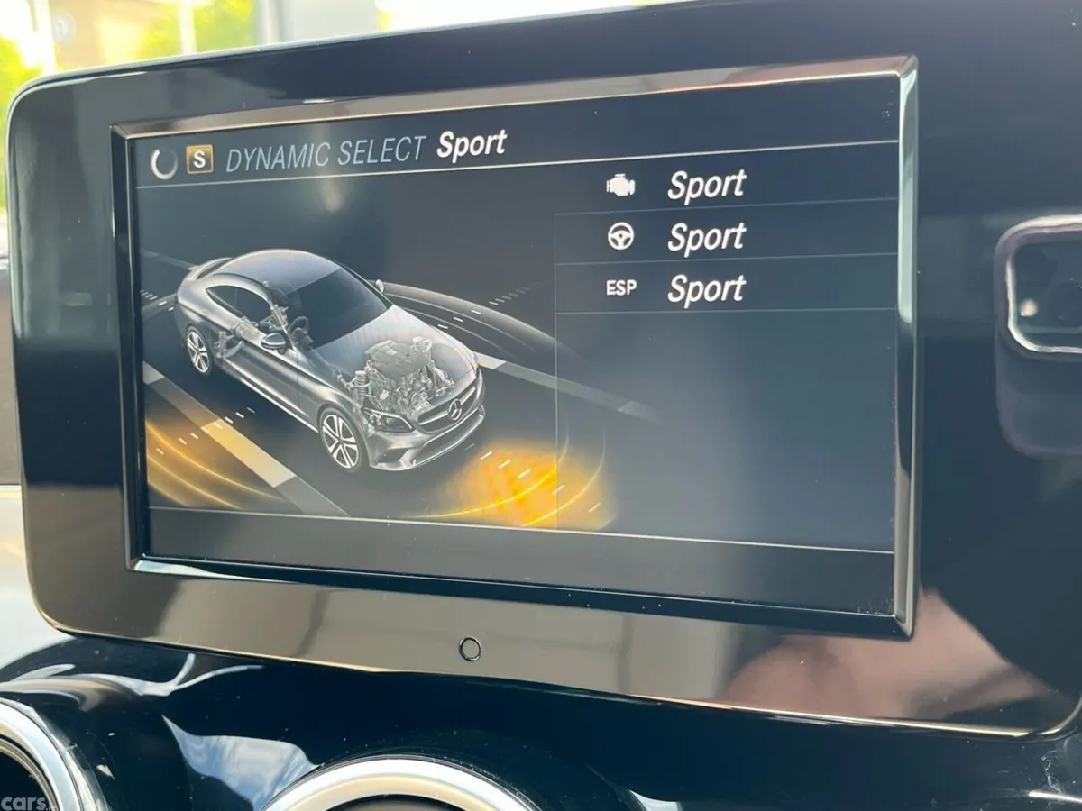 Mercedes-Benz C-Class Coupe, Petrol Hybrid, 2022, Black