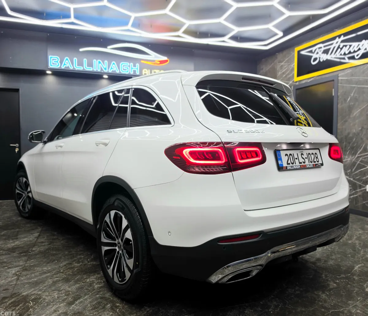Mercedes-Benz GLC SUV, Diesel, 2020, White