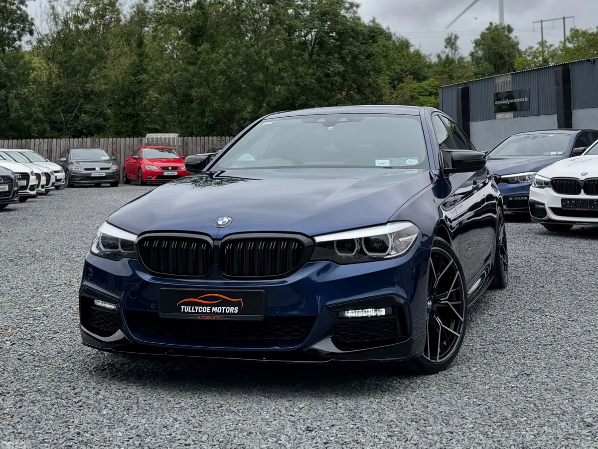 BMW 5-Series Saloon, Diesel, 2019, Blue