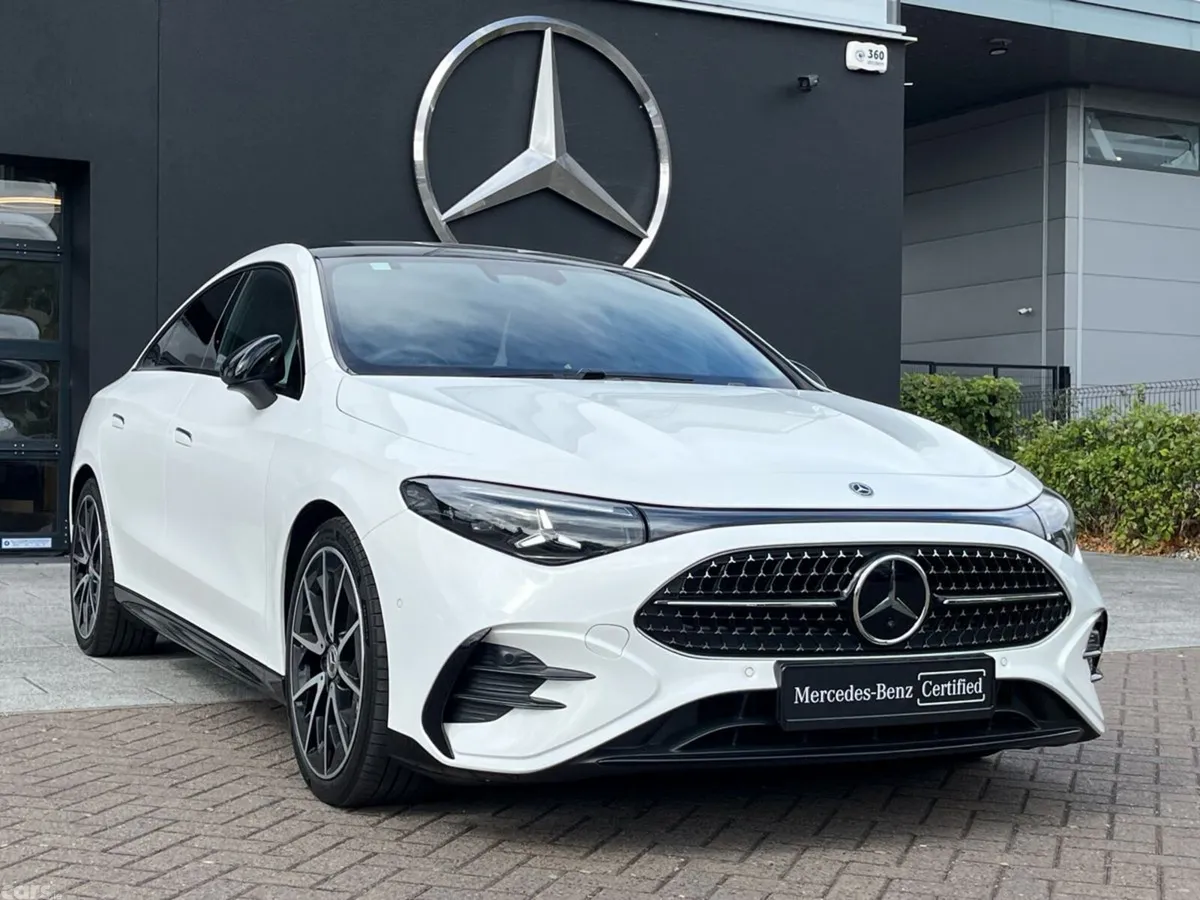 Mercedes-Benz CLA Saloon, Petrol Hybrid, 2026, White