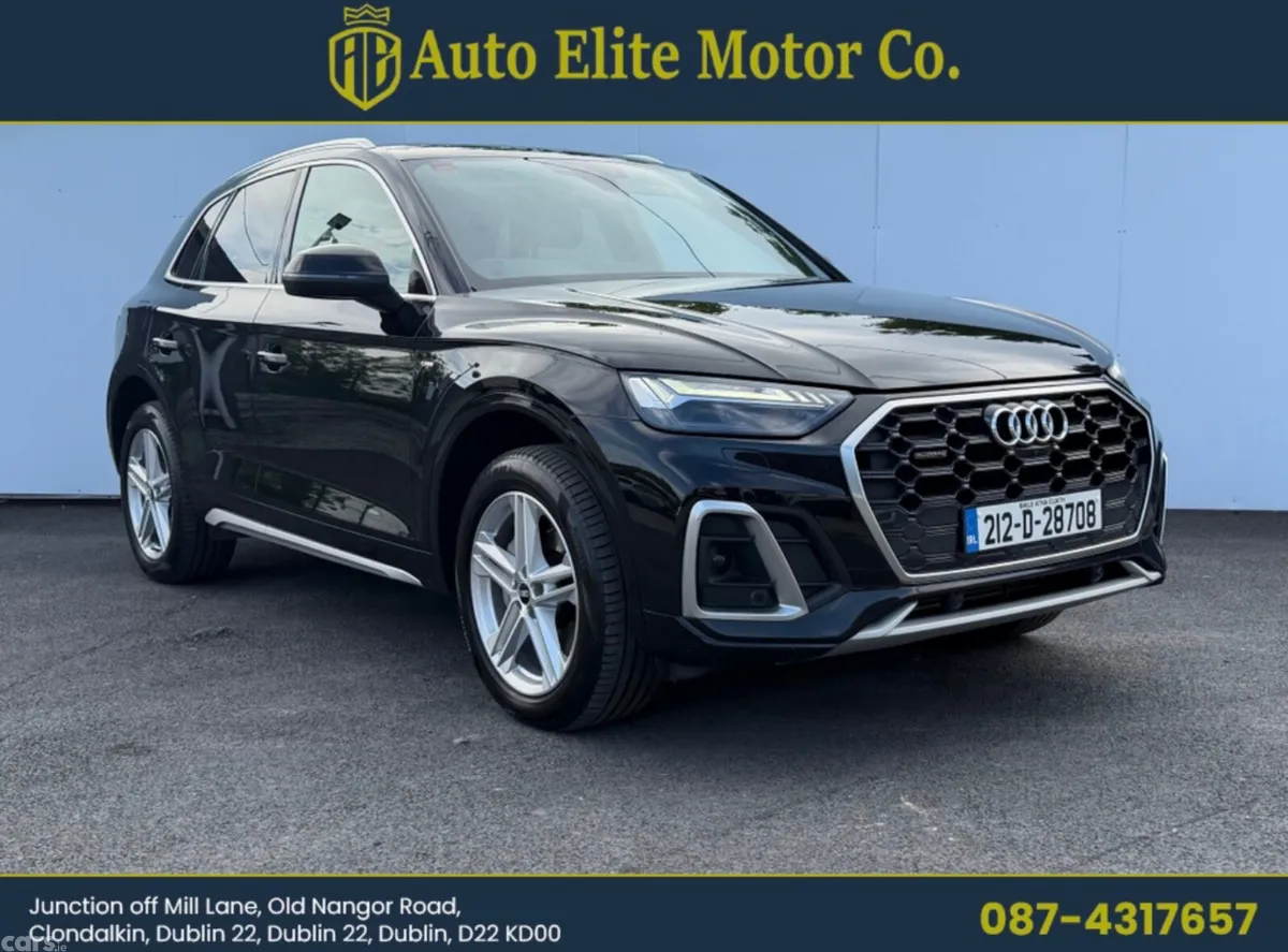 Audi Q5 SUV, Petrol Hybrid, 2021, Black