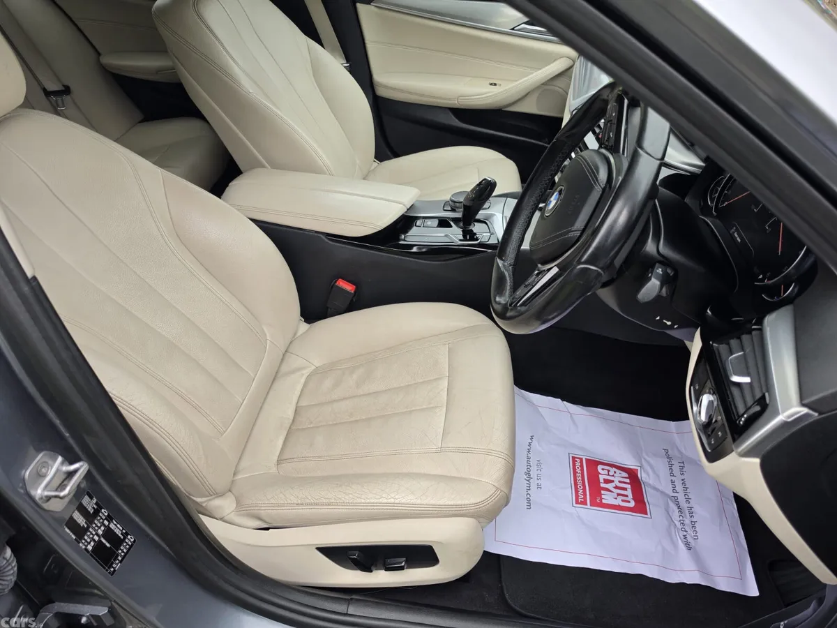 BMW 5-Series Saloon, Diesel, 2017, Blue