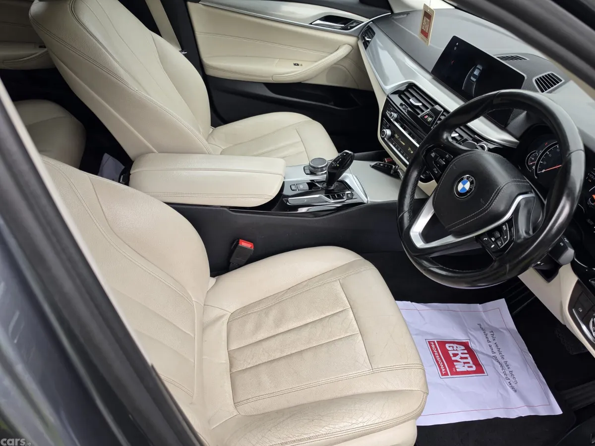 BMW 5-Series Saloon, Diesel, 2017, Blue