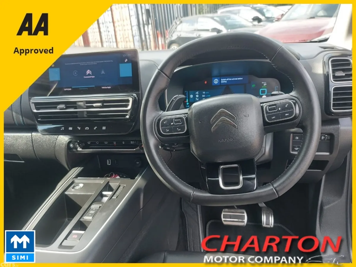 Citroen C5 Aircross Hatchback, Petrol Plug-in Hybrid, 2023, Black
