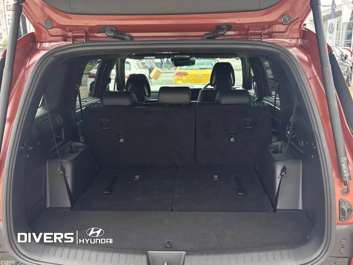Hyundai Santa Fe Estate, Petrol Plug-in Hybrid, 2025, Orange