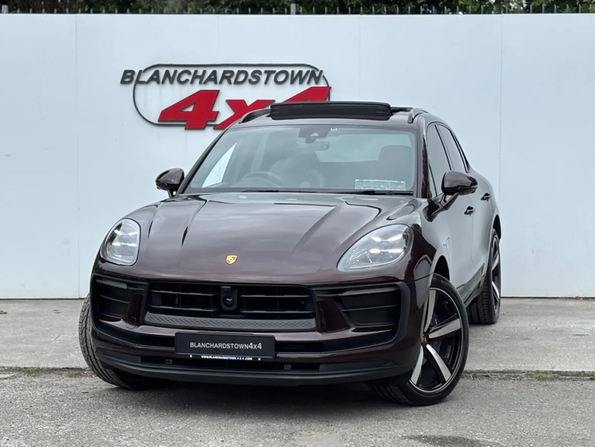 Porsche Macan Van, Petrol, 2023, Red
