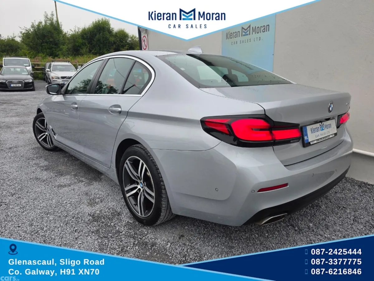 BMW 5-Series Saloon, Petrol, 2021, Grey