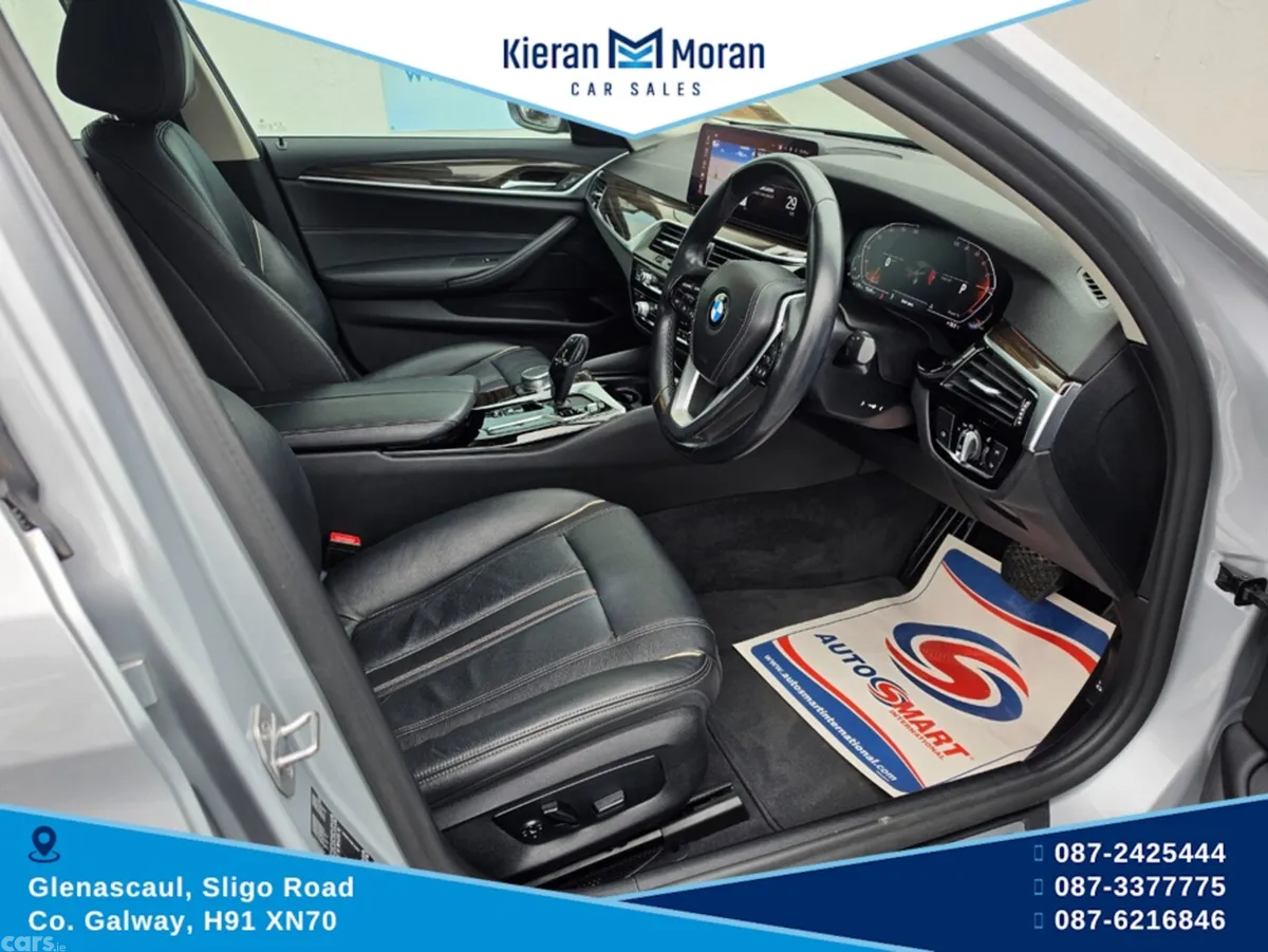BMW 5-Series Saloon, Petrol, 2021, Grey