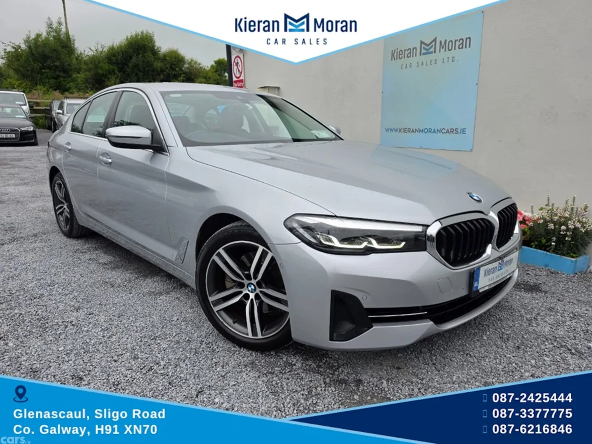 BMW 5-Series Saloon, Petrol, 2021, Grey