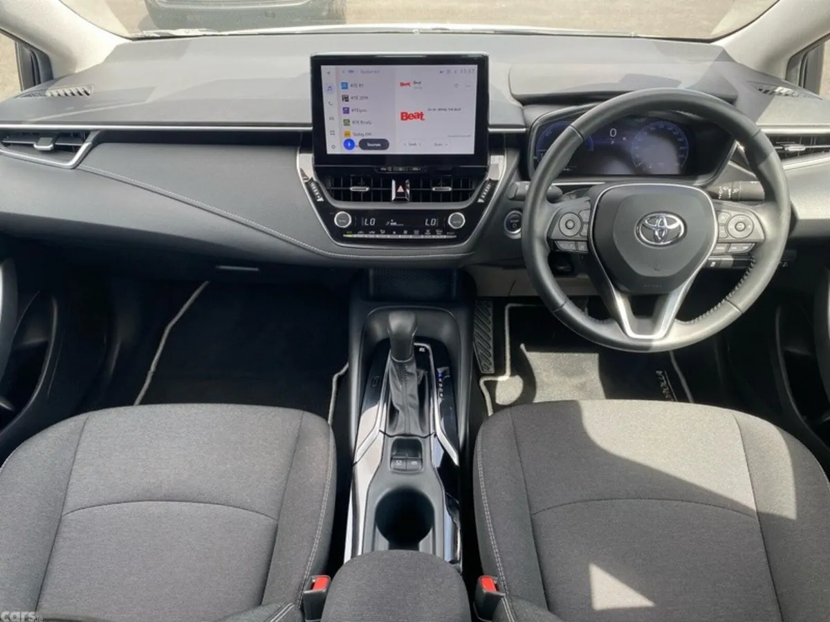 Toyota Corolla Saloon, Petrol Hybrid, 2024, White