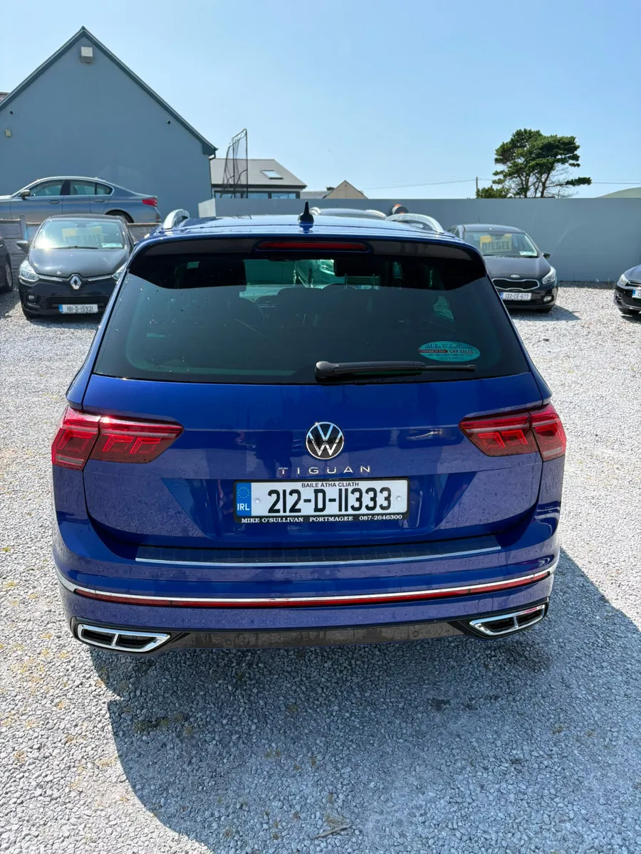 Volkswagen Tiguan SUV, Diesel, 2021, Blue