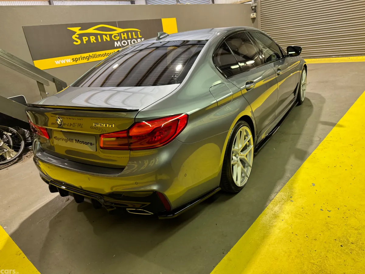 BMW 5-Series Saloon, Diesel, 2017, Blue