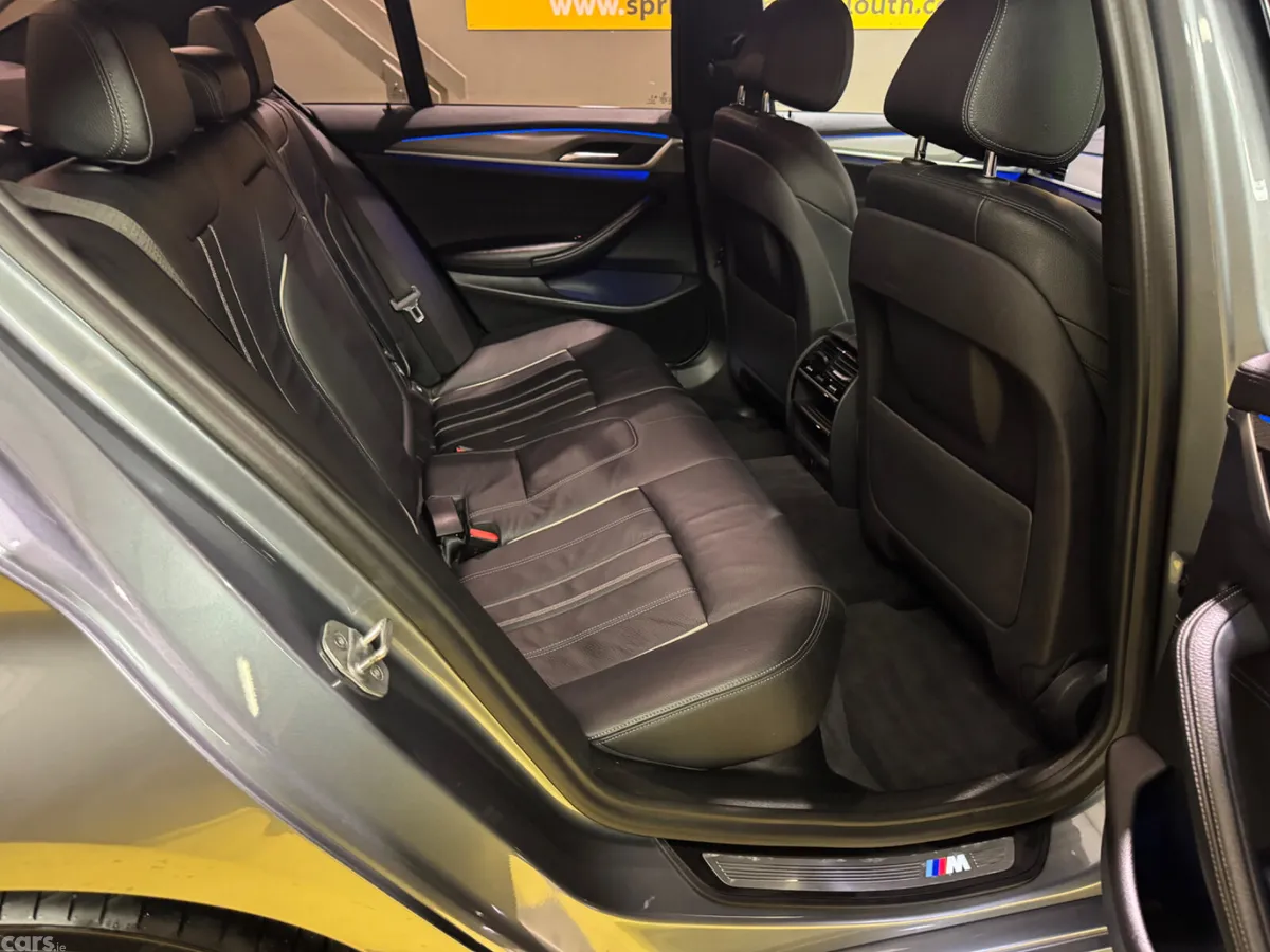 BMW 5-Series Saloon, Diesel, 2017, Blue