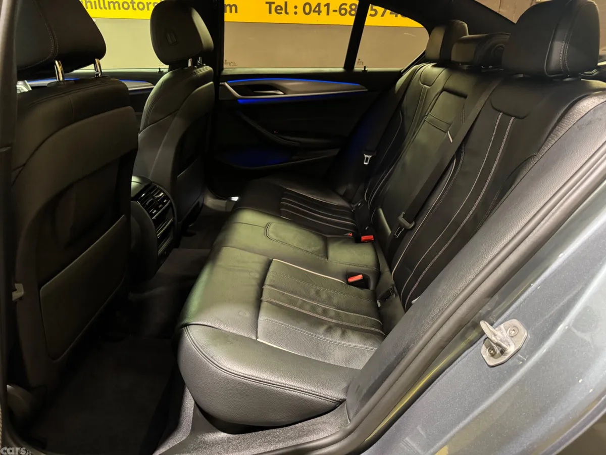BMW 5-Series Saloon, Diesel, 2017, Blue