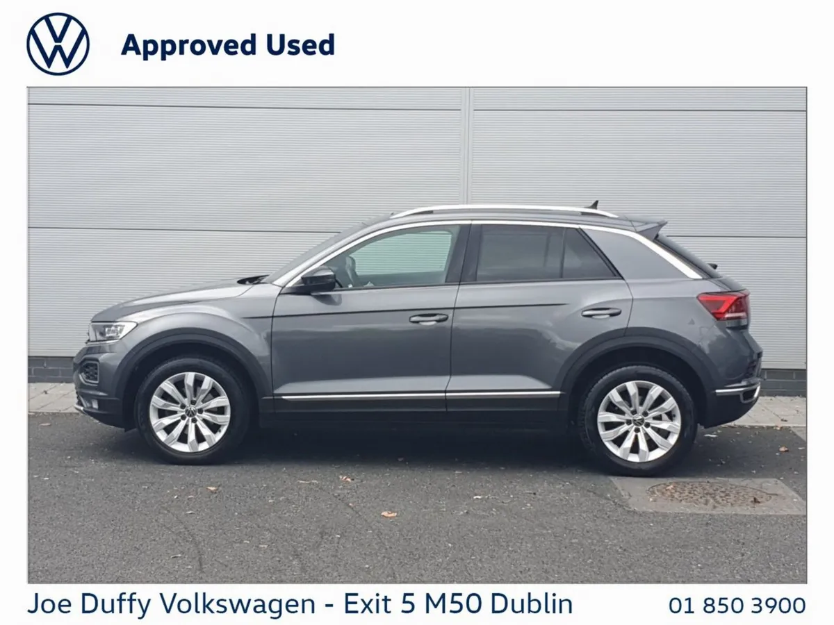 Volkswagen T-Roc SUV, Petrol, 2022, Grey
