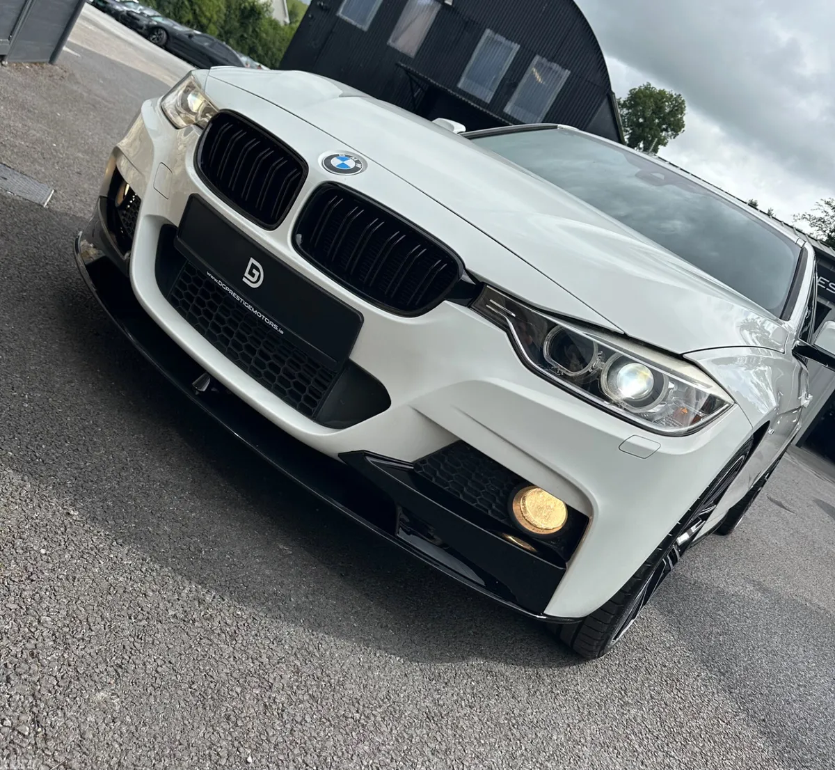 BMW 3-Series Saloon, Diesel, 2014, White